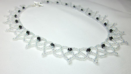 Simple-Lace-Black-&-Clear-Crystal-Necklace-IMG_1194-web